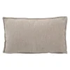 Coussin boucle 30x50cm beige