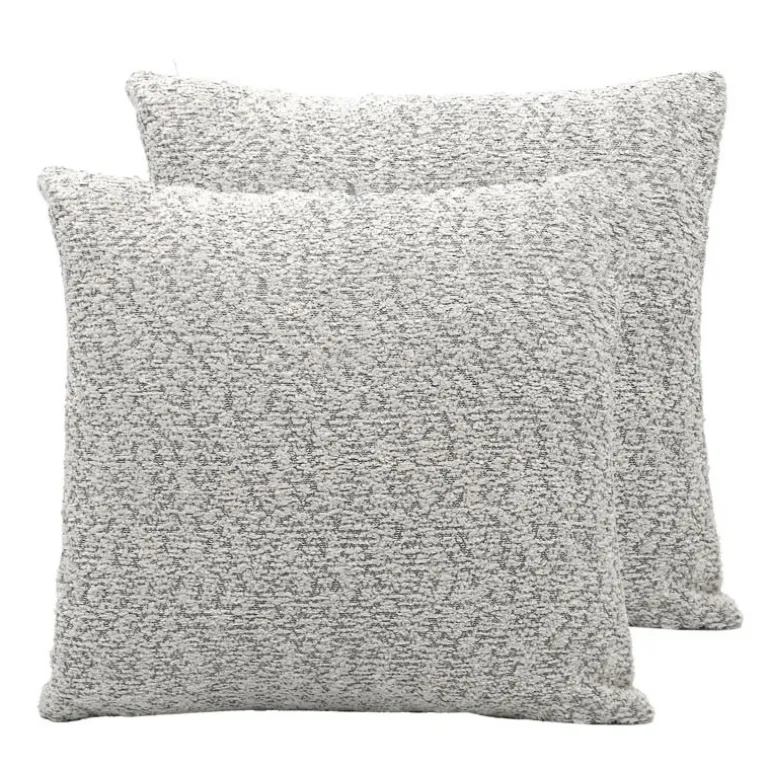 Coussin darci 50x50cm gris clair