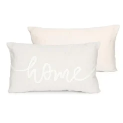 Coussin homealone 30x50cm creme