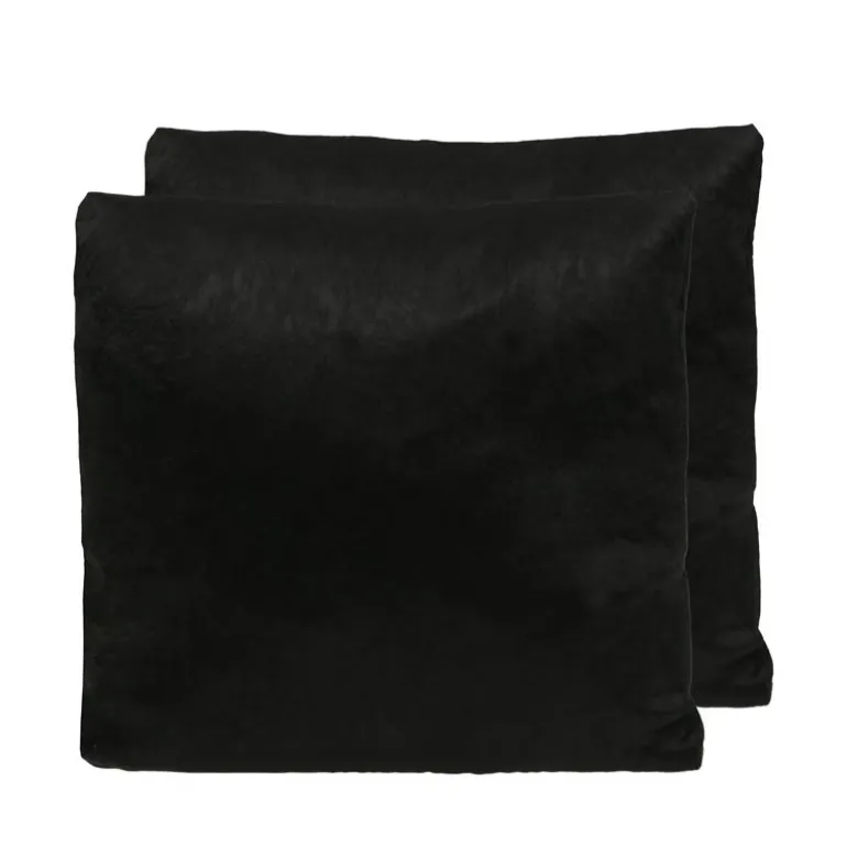 Coussin marla 40x40cm noir