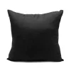 Coussin romy 38x38cm noir