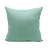 Coussin romy 38x38cm vert