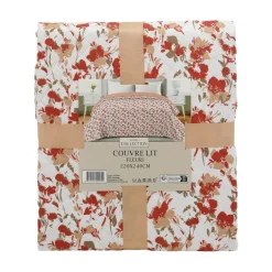 Couvre lit fleuri 220x240cm asso