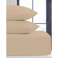 Drap housse 160x200 flanelle vis