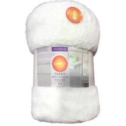 Drap housse 140x190 teddy polair