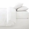 Drap housse 160x200cm blanc