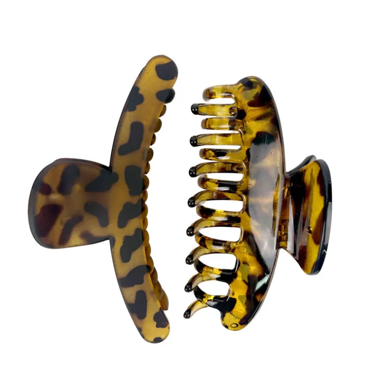 Duo pince cheveux leopard