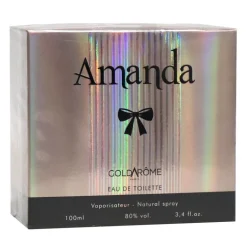 Eau de toilette femme amanda