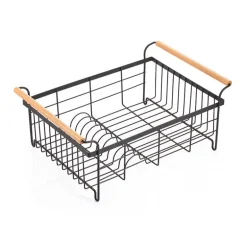 Egouttoir avec poignees bois