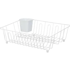 Egouttoir metal blanc