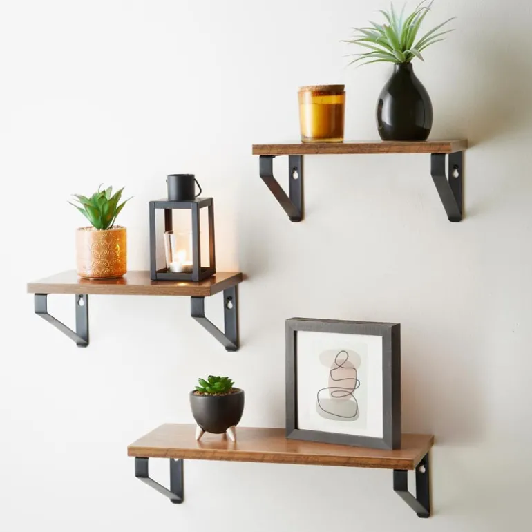 Ensemble de 3 etageres