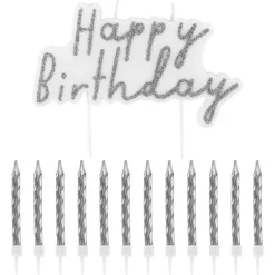 Ensemble de bougies happy birth