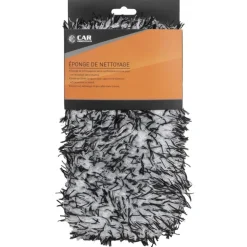 Eponge auto blanche et noire