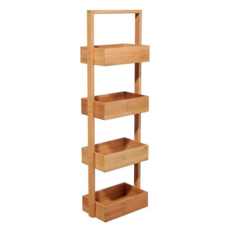 Etagere 4 niveaux bambou