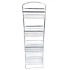 Etagere de douche 4 niveaux chro