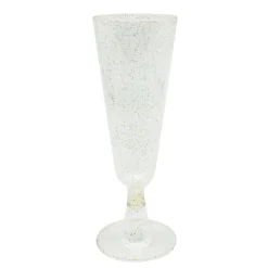 Flute a champagne avec pailettes
