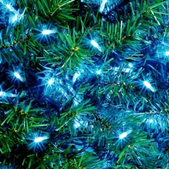Guirlande 400 led bleu glace