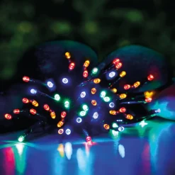 Guirlande 60 led solaire multico
