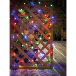 Guirlande 60 led solaire multico