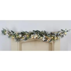 Guirlande enneigee led 180cm