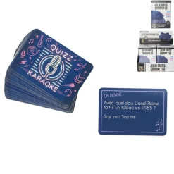 Jeu de cartes theme karaoke x60