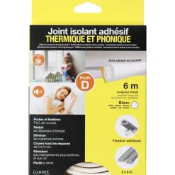 Joint isolant adhesif mousse