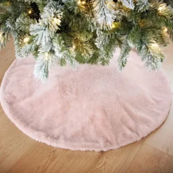 Jupe de sapin en polyester blush