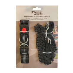 Laisse mains libres extensible