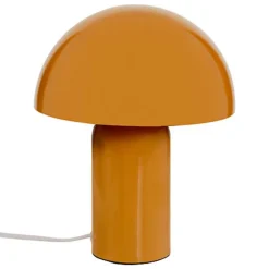 Lampe champignon ocre