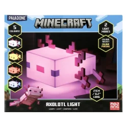 Lampe minecraft axolotl
