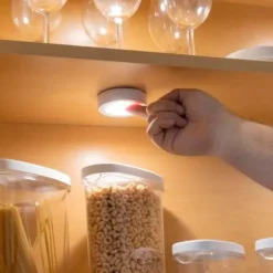 Lot de 3 lumieres led poussoir