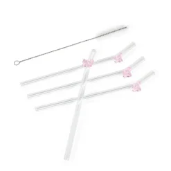 Lot de 4 paille avec noeud 3d