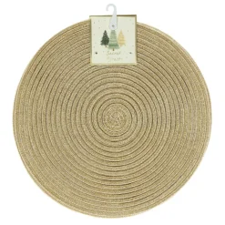 Lot de 4 sets de table dore