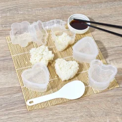 Lot x6 moules a onigiri