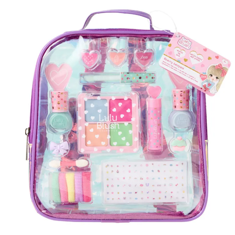 Lulu blush maquillage sac a dos