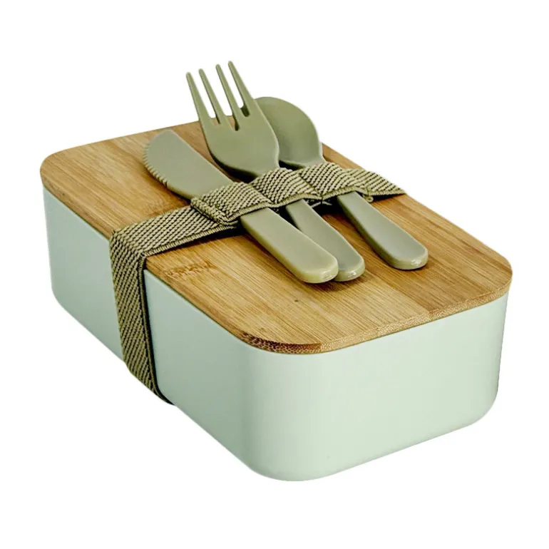 Lunch box avec couvert