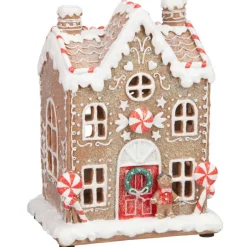 Maison pain d'epice en led h25cm