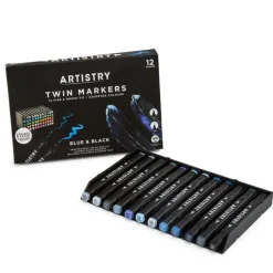 Marqueurs doubles alcool x12