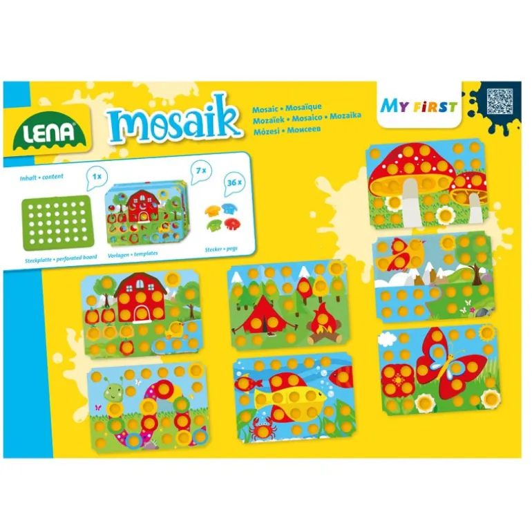 Mes premieres mosaique nature