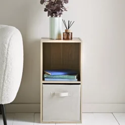 Meuble 2 cubes+1 panier