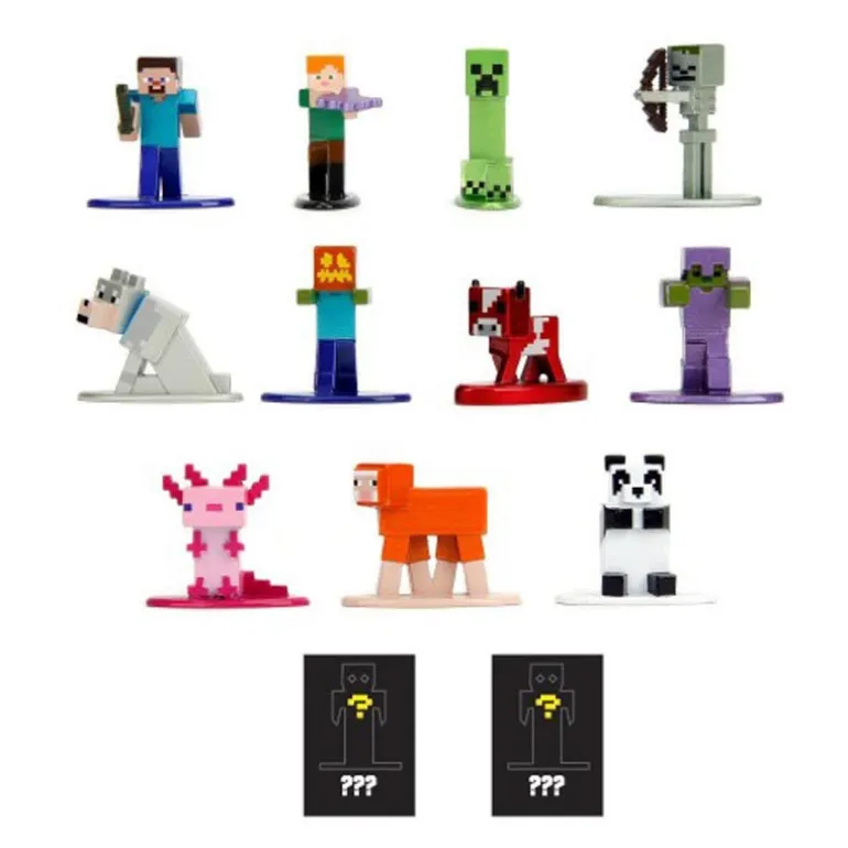 Minecraft figurines jada