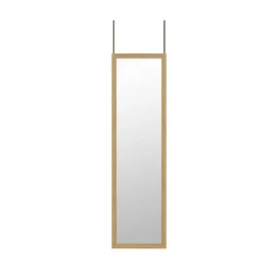 Miroir de porte bois 30x120cm