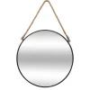 Miroir metal corde d38cm