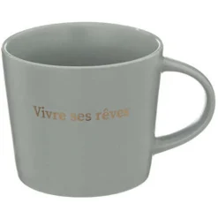 Mug belle journee 32 cl assorti