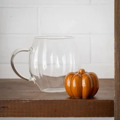 Mug pumkin en verre