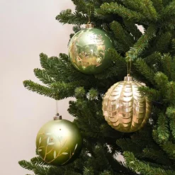 Pack de 3 boules 15cm forest