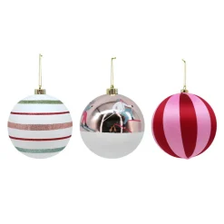 Pack de 3 boules 15cm multi coul