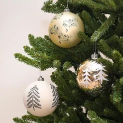 Pack de 3 boules 15cm nordic