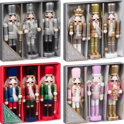 Pack de 3 casse noisette bois 14