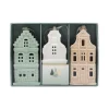 Pack de 3 sujets maisons en cera